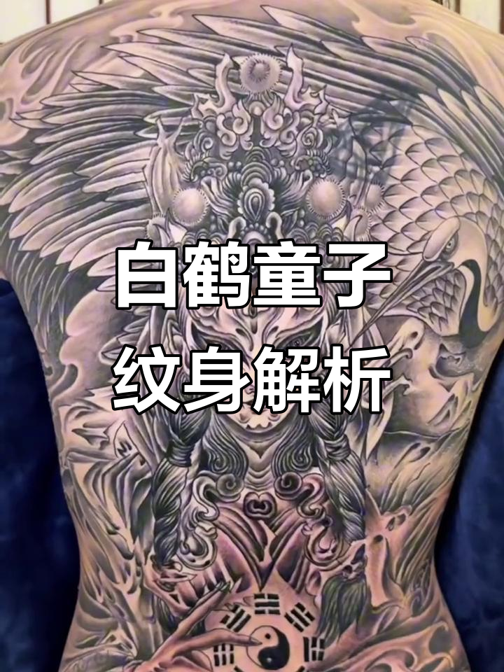 白鹤童子纹身背后的故事,随缘而行的人生感悟