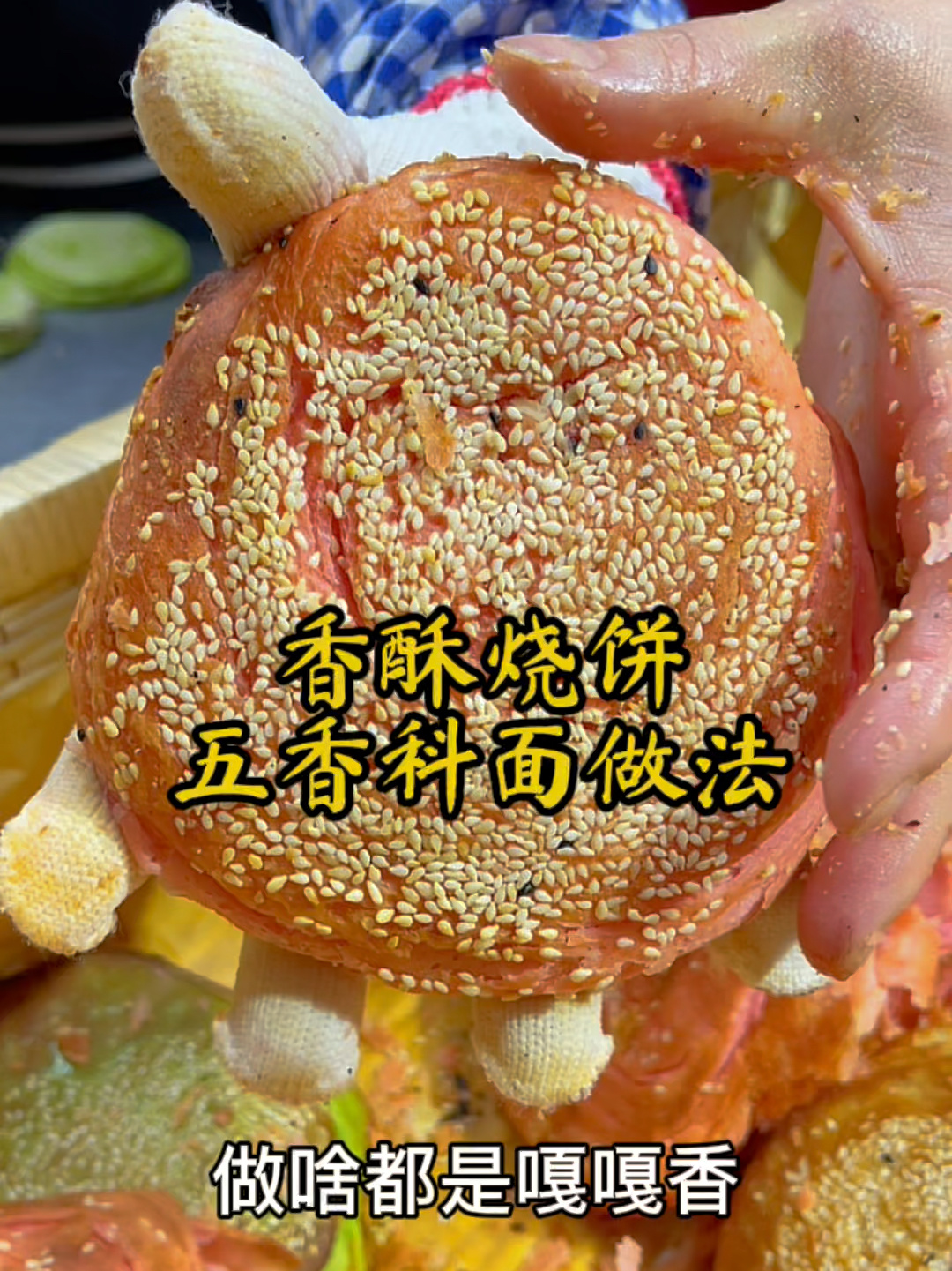 烧饼通用五香料面