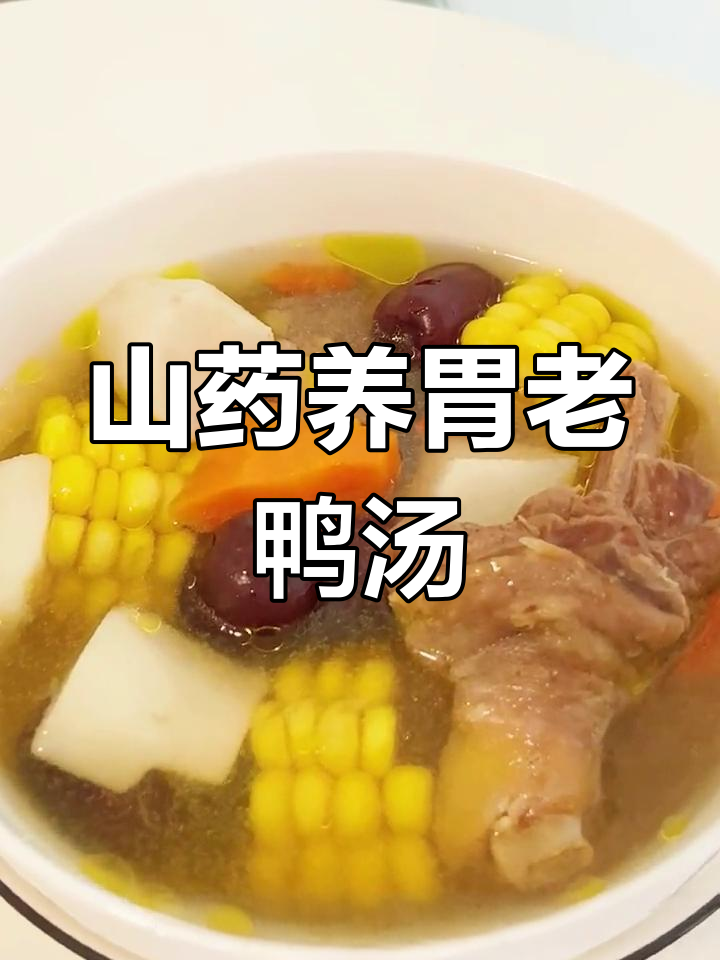 养胃山药老鸭汤,轻松告别胃病