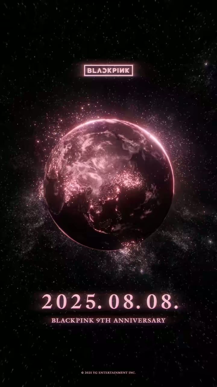 官方更新,BLACKPINK九周年快乐!