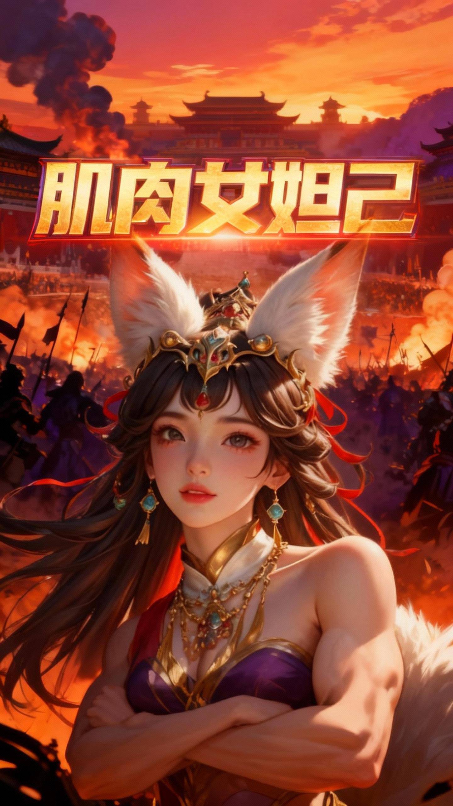 肌肉女妲己的独特魅力
