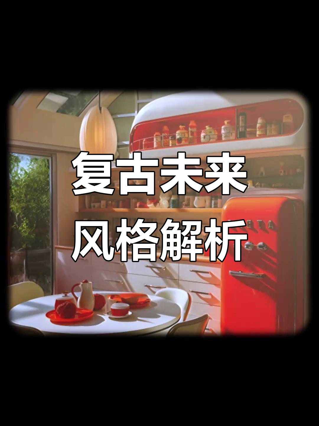 复古未来主义:六十年代幻想与现代家居的碰撞