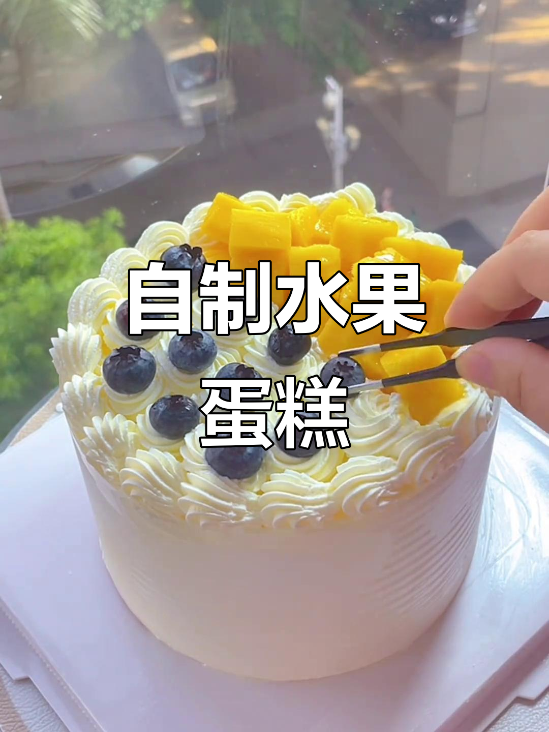 水果蛋糕制作大揭秘,简单又美味!