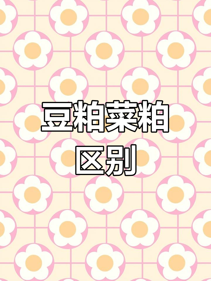 豆粕与菜粕的营养差异与应用