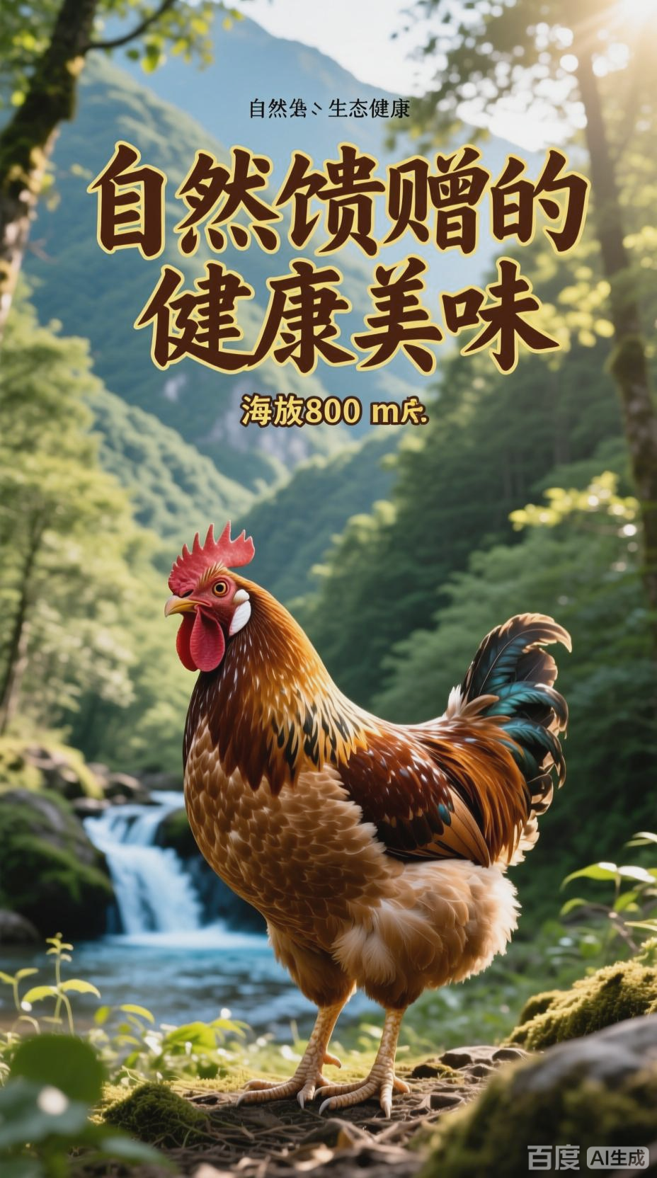 生态散养土鸡,健康美味之选