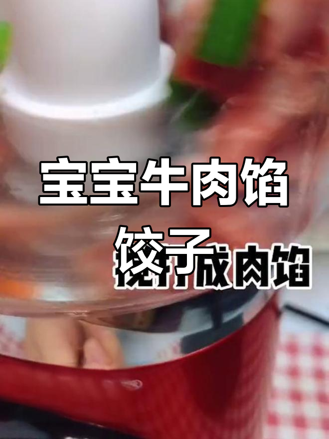 简单步骤教你做牛肉饺子,宝宝辅食轻松搞定