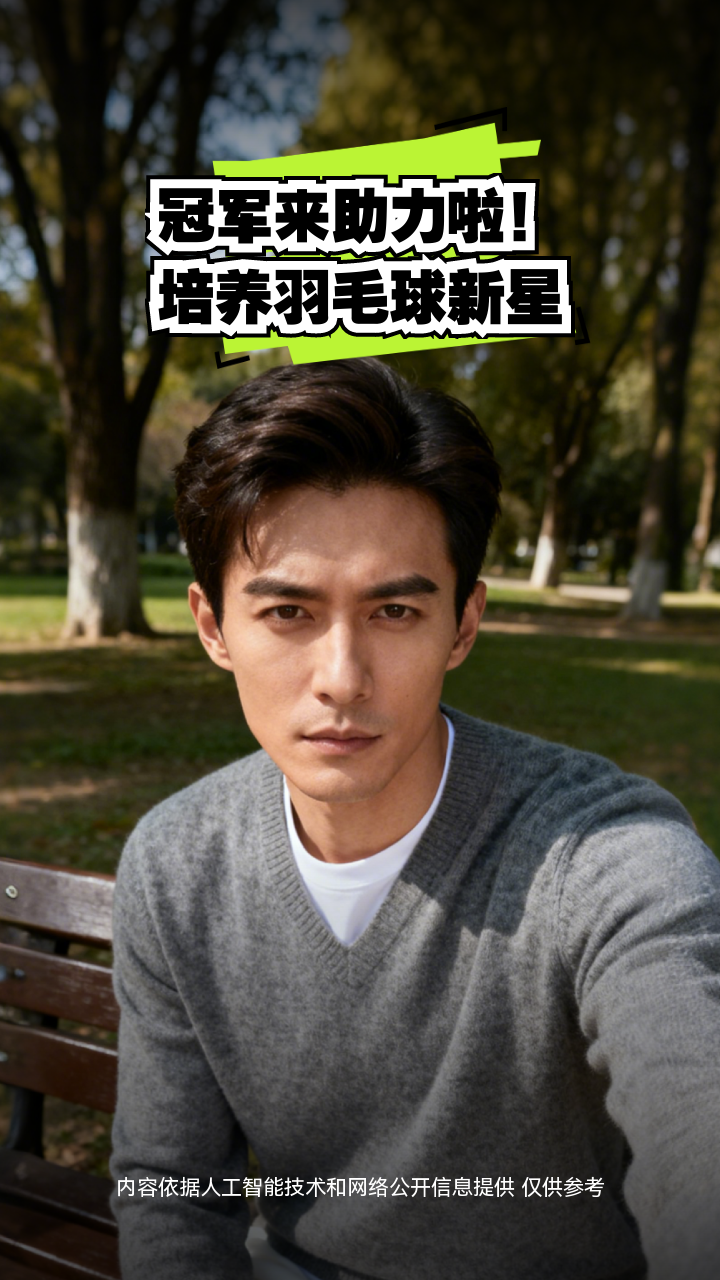 冠军来助力啦!培养羽毛球新星