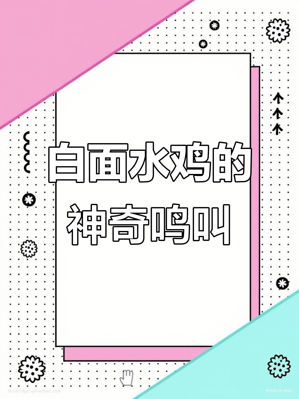 6月户外拍摄白面水鸡,惊现神秘叫声!