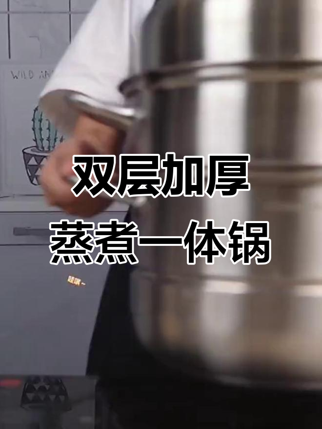 康巴赫蒸锅:304不锈钢双层加厚,大容量设计让烹饪更轻松