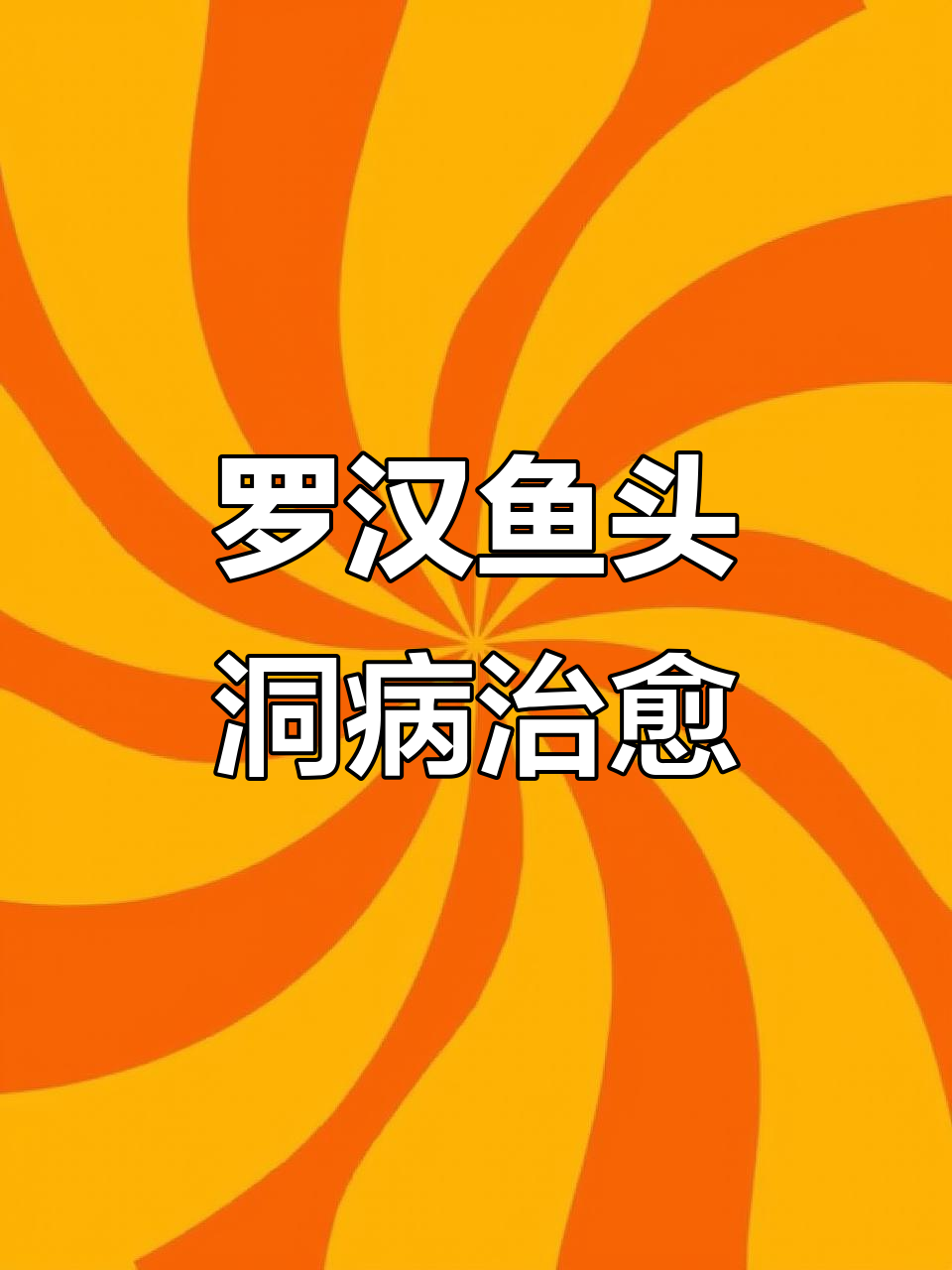罗汉鱼头洞病治疗与护理全过程