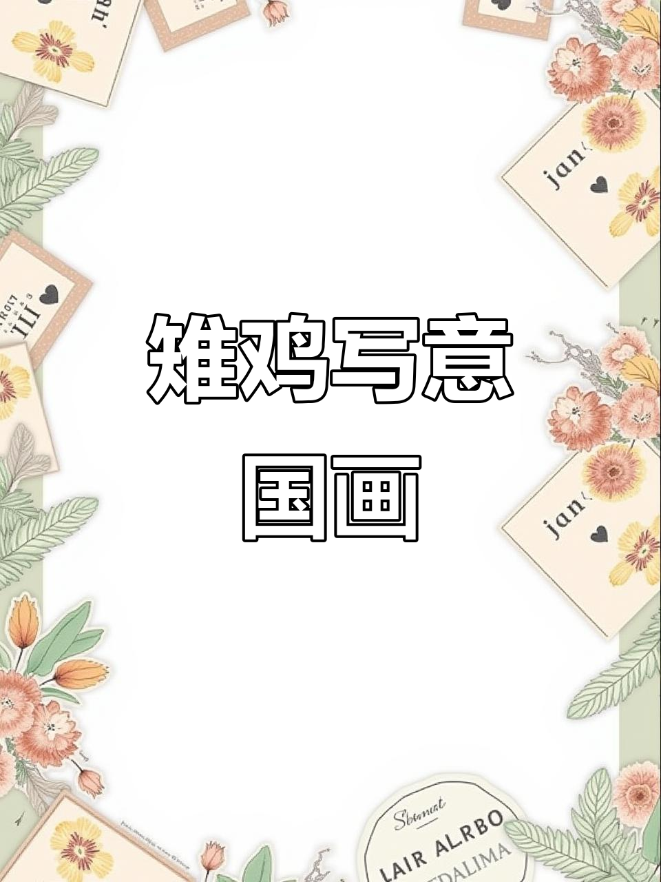 雉鸡国画教程:从写意到传神