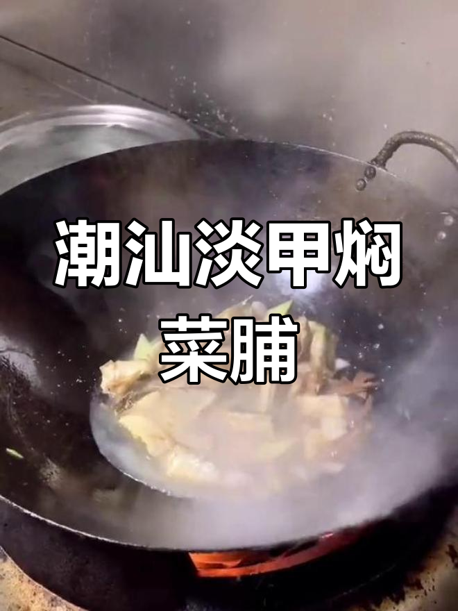 潮汕风味小炒:淡甲焖菜脯,家常美味大揭秘