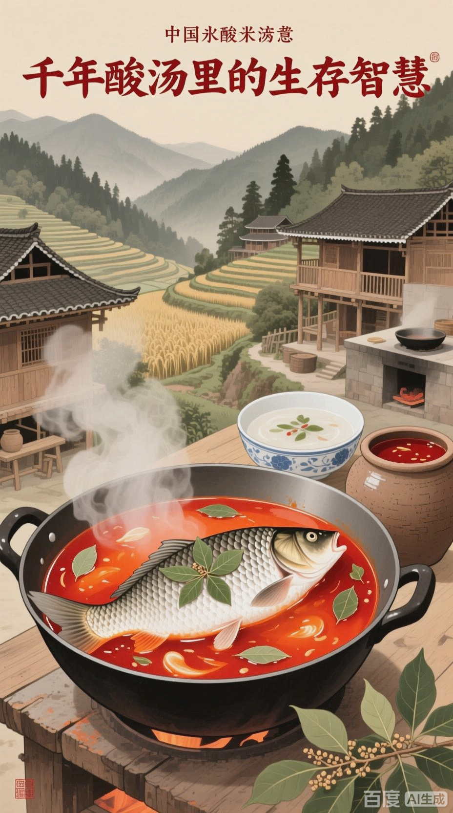 千年酸代盐，苗家酸汤鱼传奇