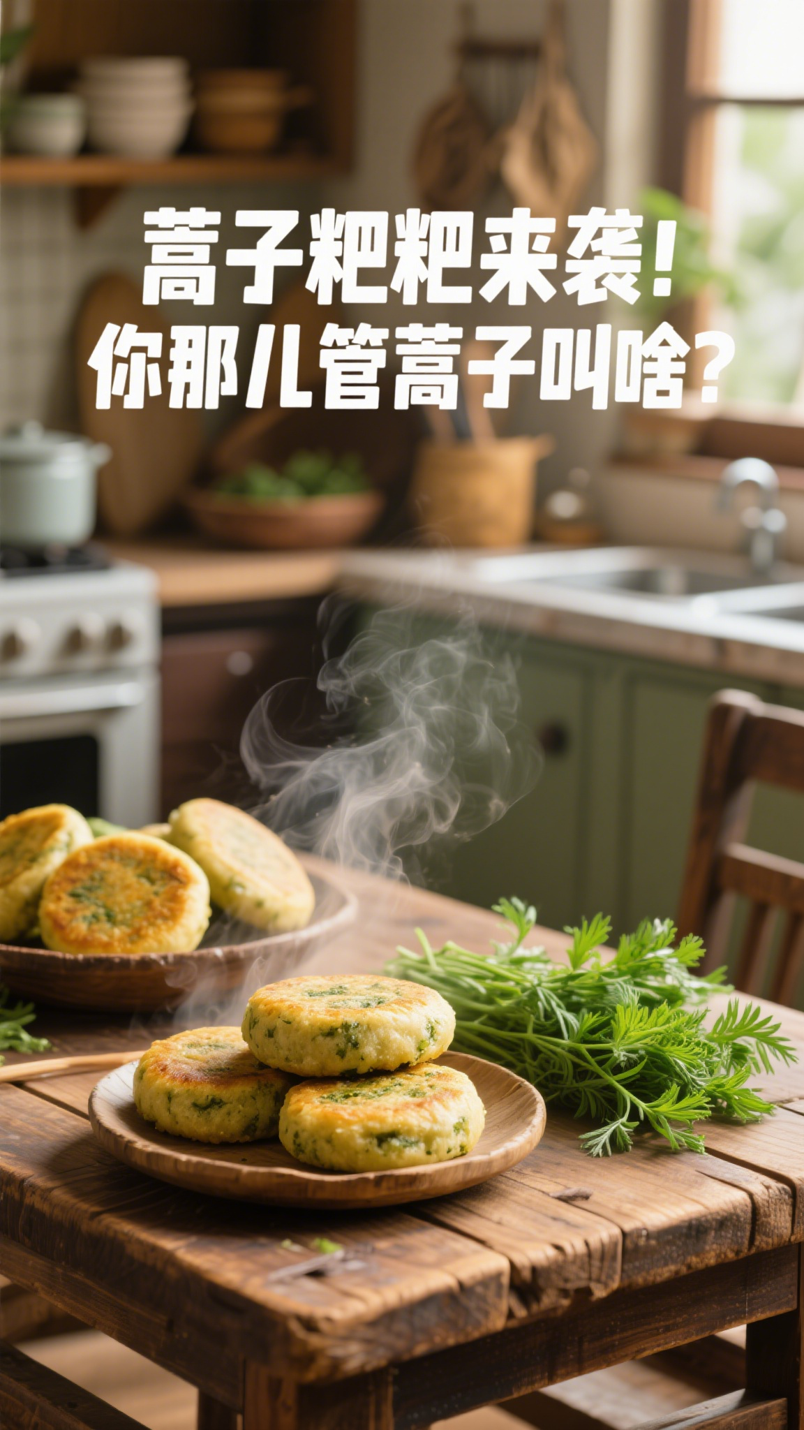 蒿子粑粑来袭,你那儿管蒿子叫啥?