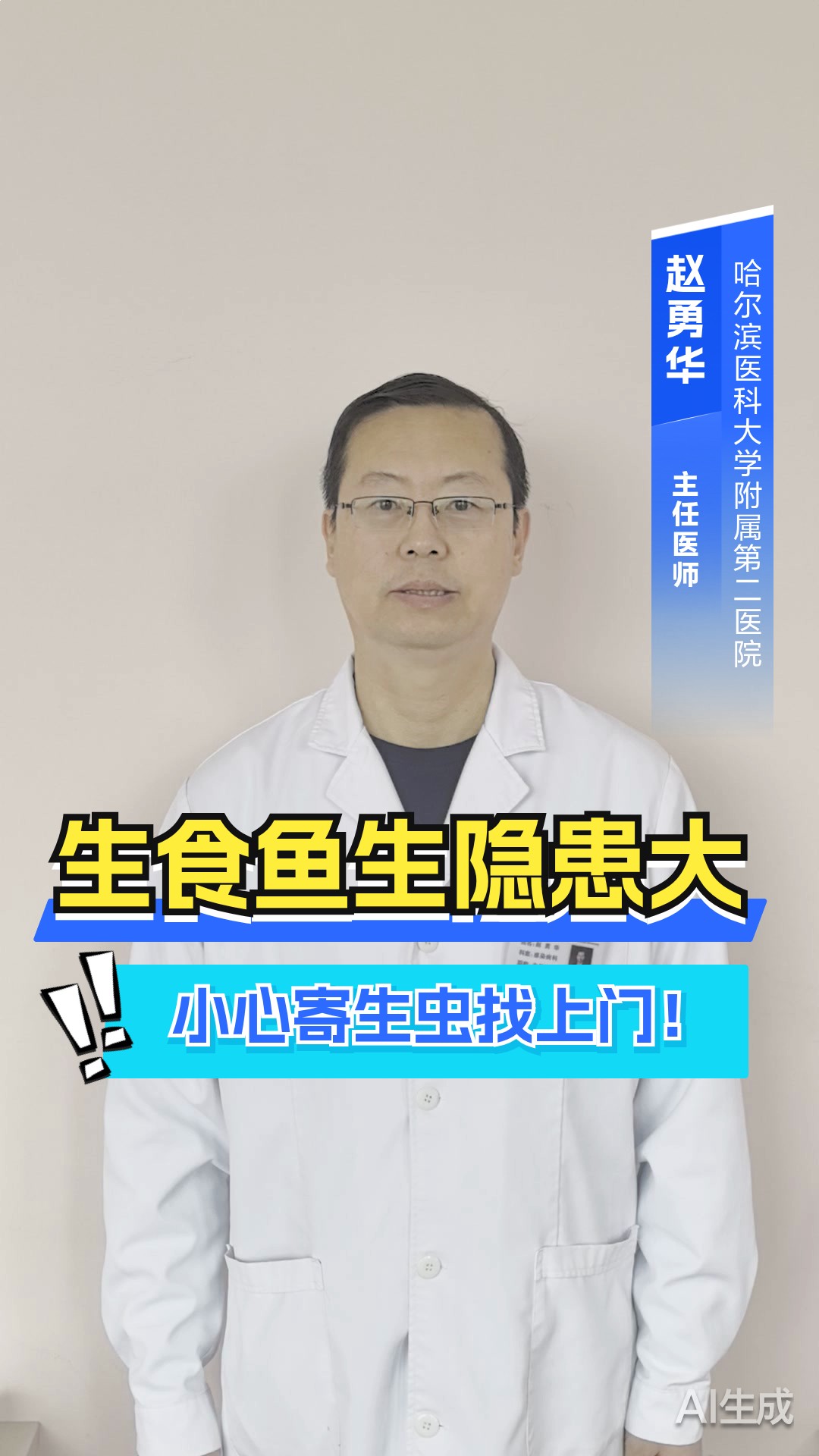 生食风险警示：男子鱼生致胆管寄生虫感染，医生紧急提醒