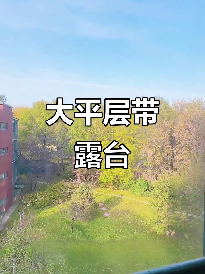 滨河花园大平层,200平米露台,独享宁静空间