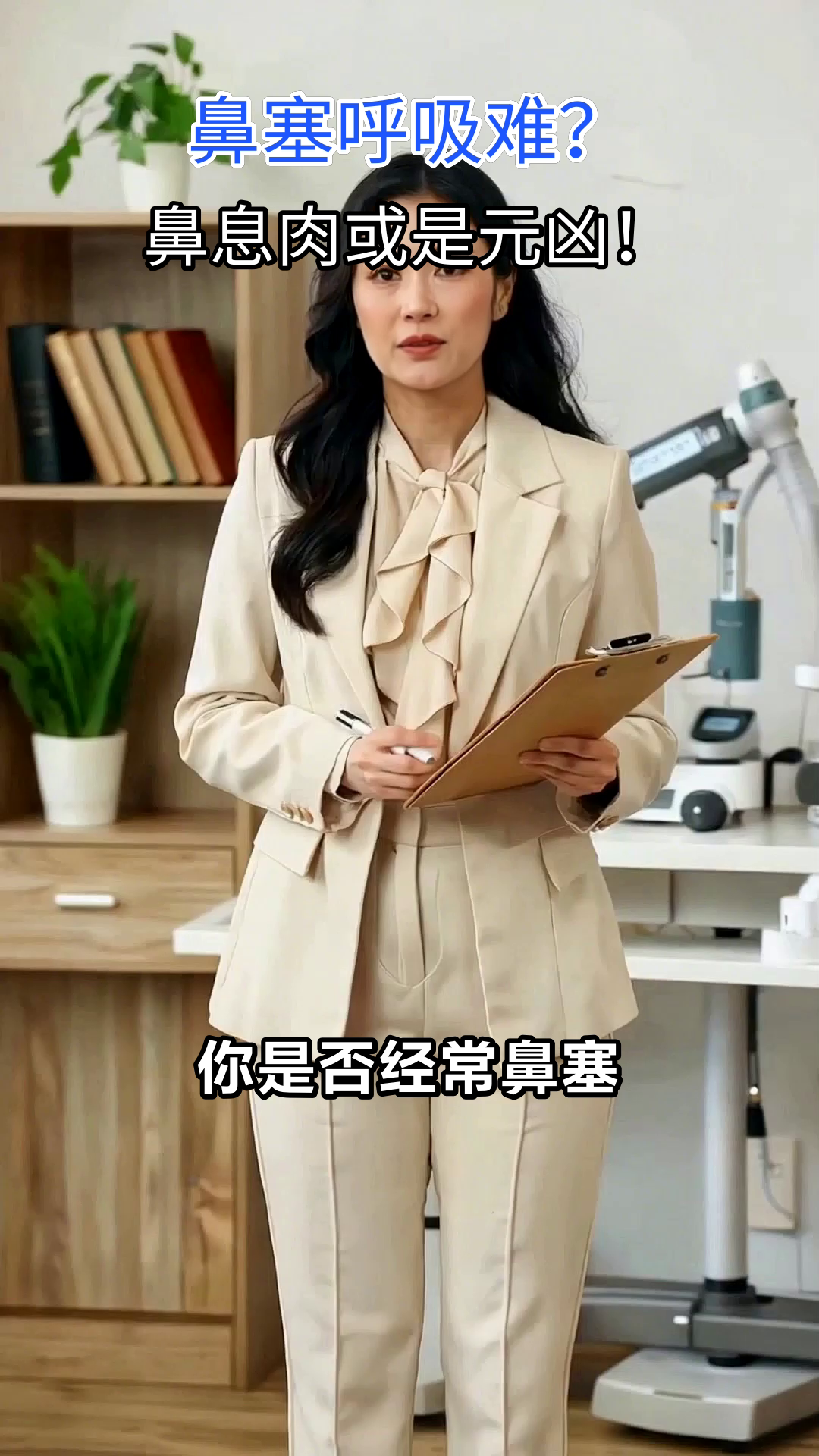 鼻息肉堵塞呼吸，怎么办？