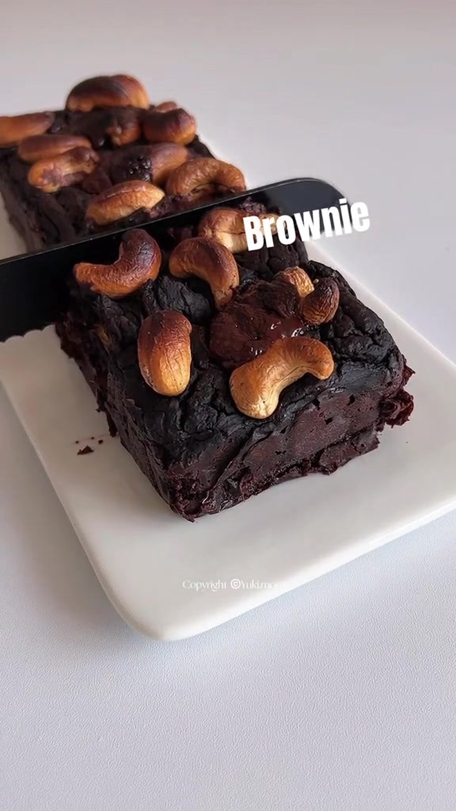 0糖0油0面 红薯低卡巧克力可可布朗