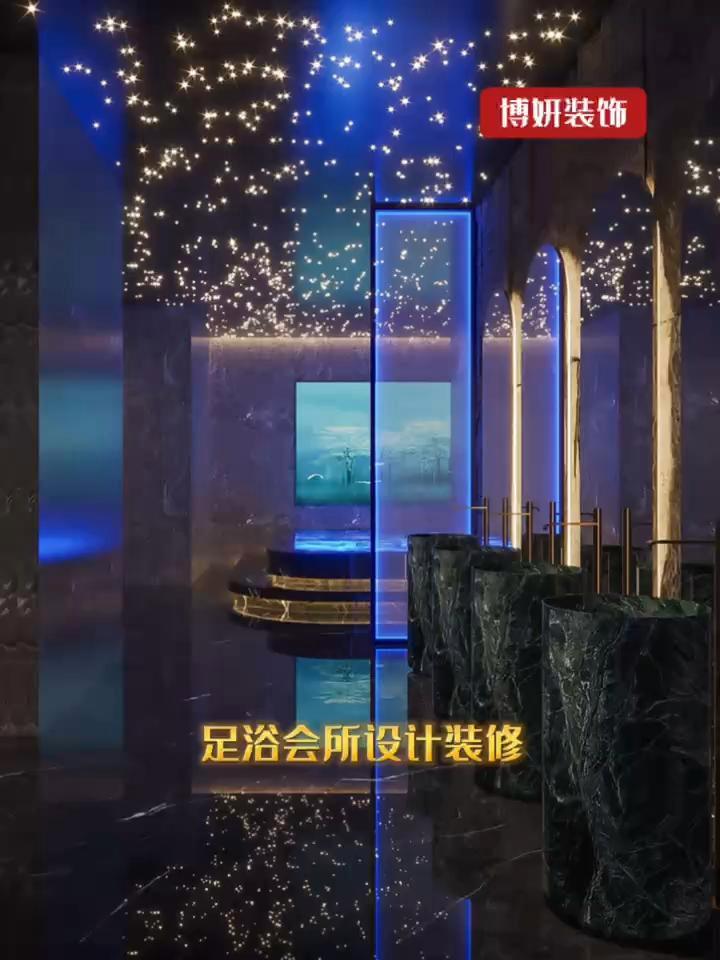 宁波新中式足浴会所设计装修案例赏析,邂逅古典雅韵,融合现代轻奢。以简练线条勾勒东方意境,彰