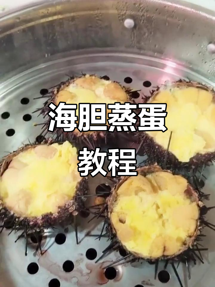 海胆蒸蛋,简单又美味!教你做海胆鸡蛋糕