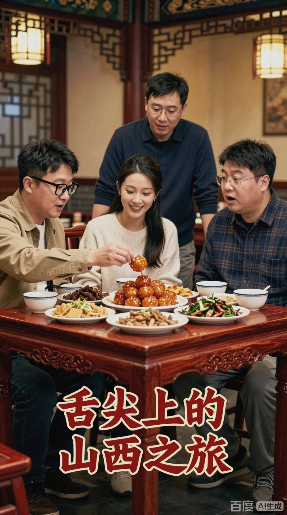 台湾游客首尝山西晋菜,惊艳体验