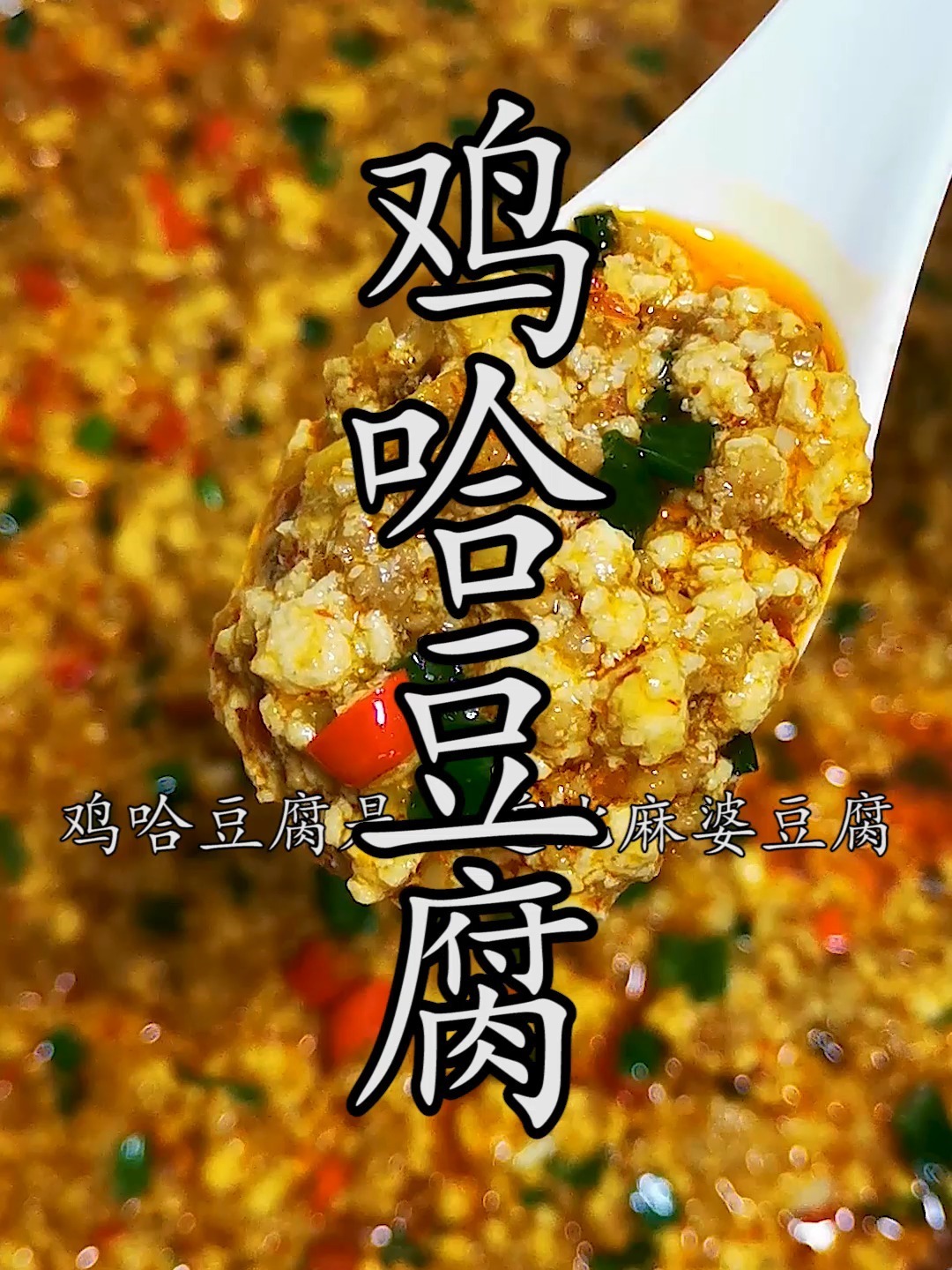 比麻婆豆腐还要下饭的鸡哈豆腐做法