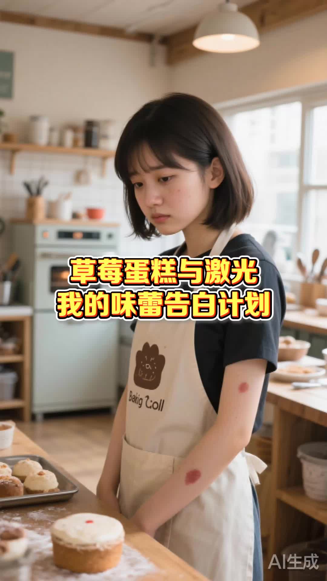 草莓蛋糕与激光，我的味蕾告白计划