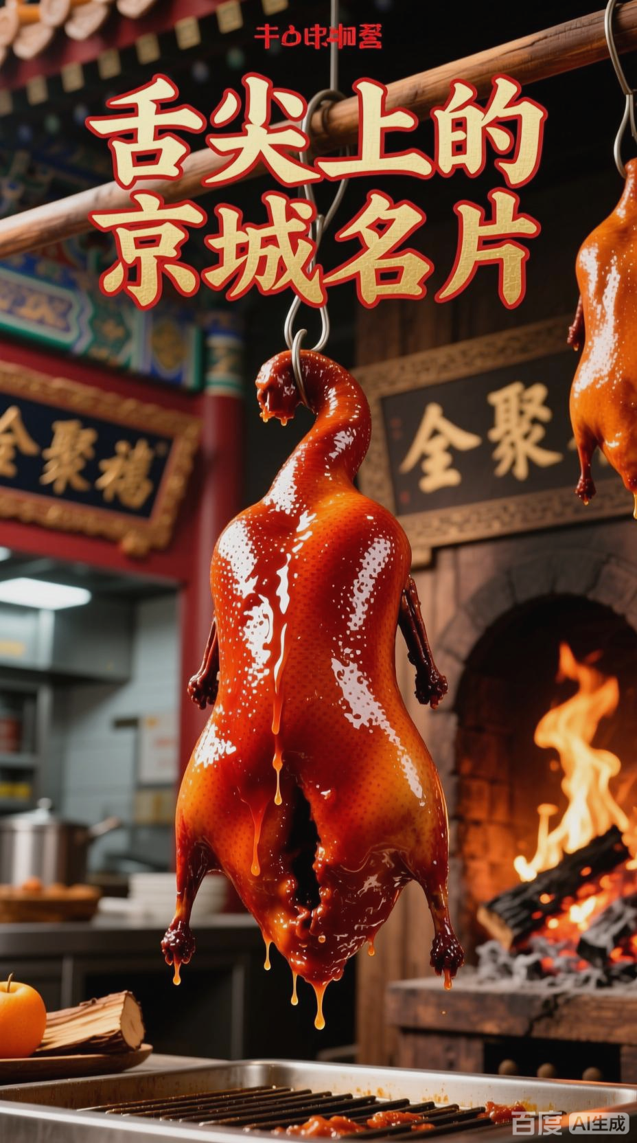 北京烤鸭，舌尖上的京城美味