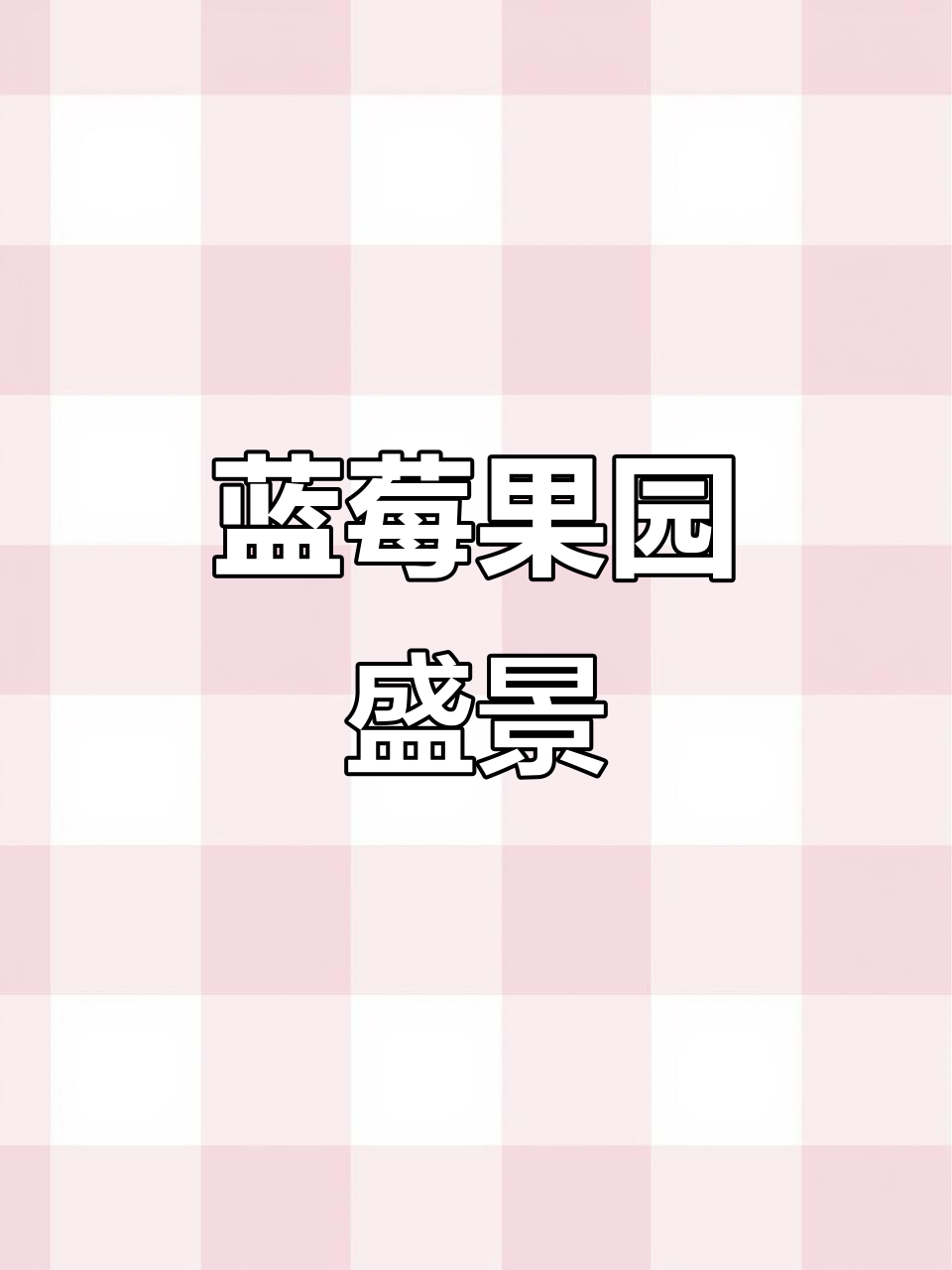 福清蓝莓园,果实丰硕,采摘乐趣无穷!