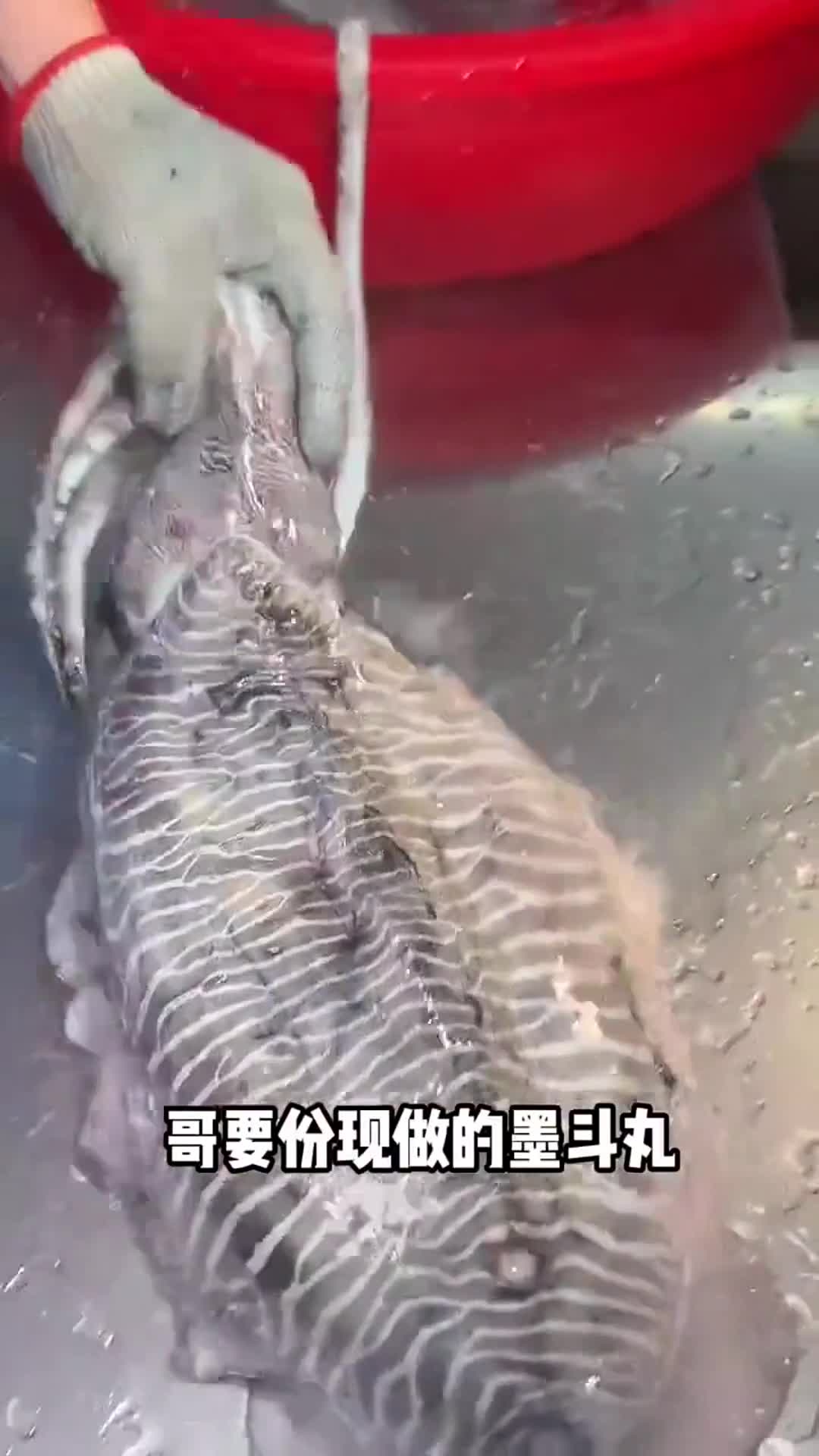 潮汕街头现做墨鱼丸，一口就爱住！