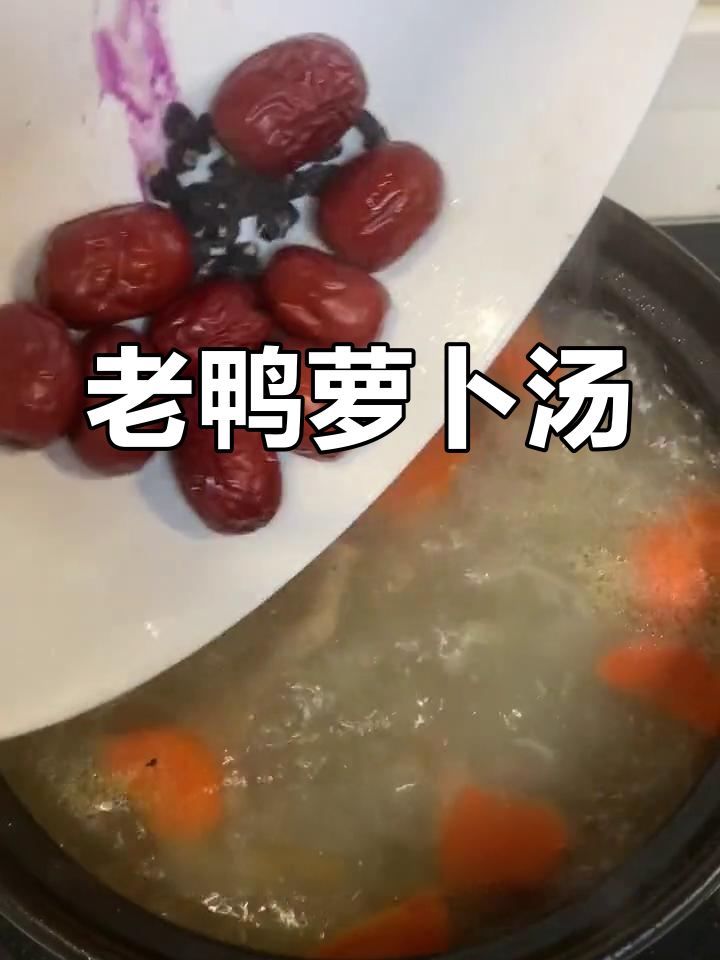 轻松制作胡萝卜老鸭汤,家常做法大公开