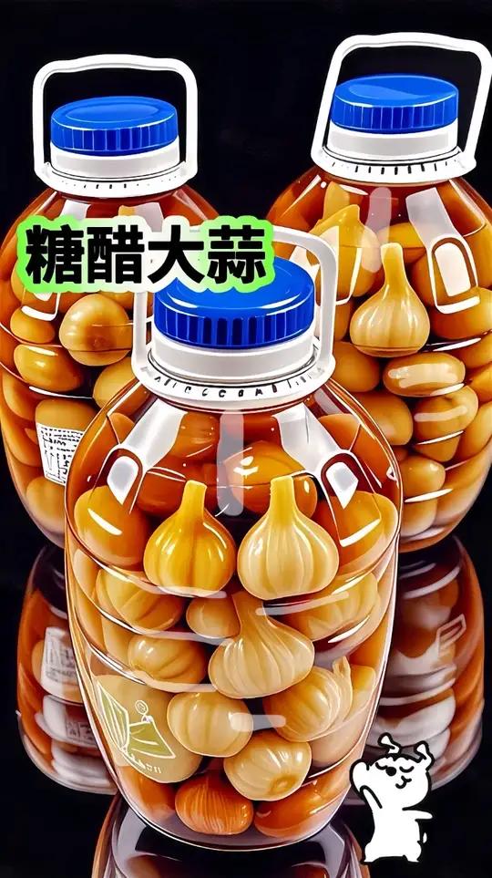 我又回购了三大袋糖醋大蒜,吃面不吃蒜,香味少一半  这款糖大蒜都是精选当季个大饱满的紫皮大