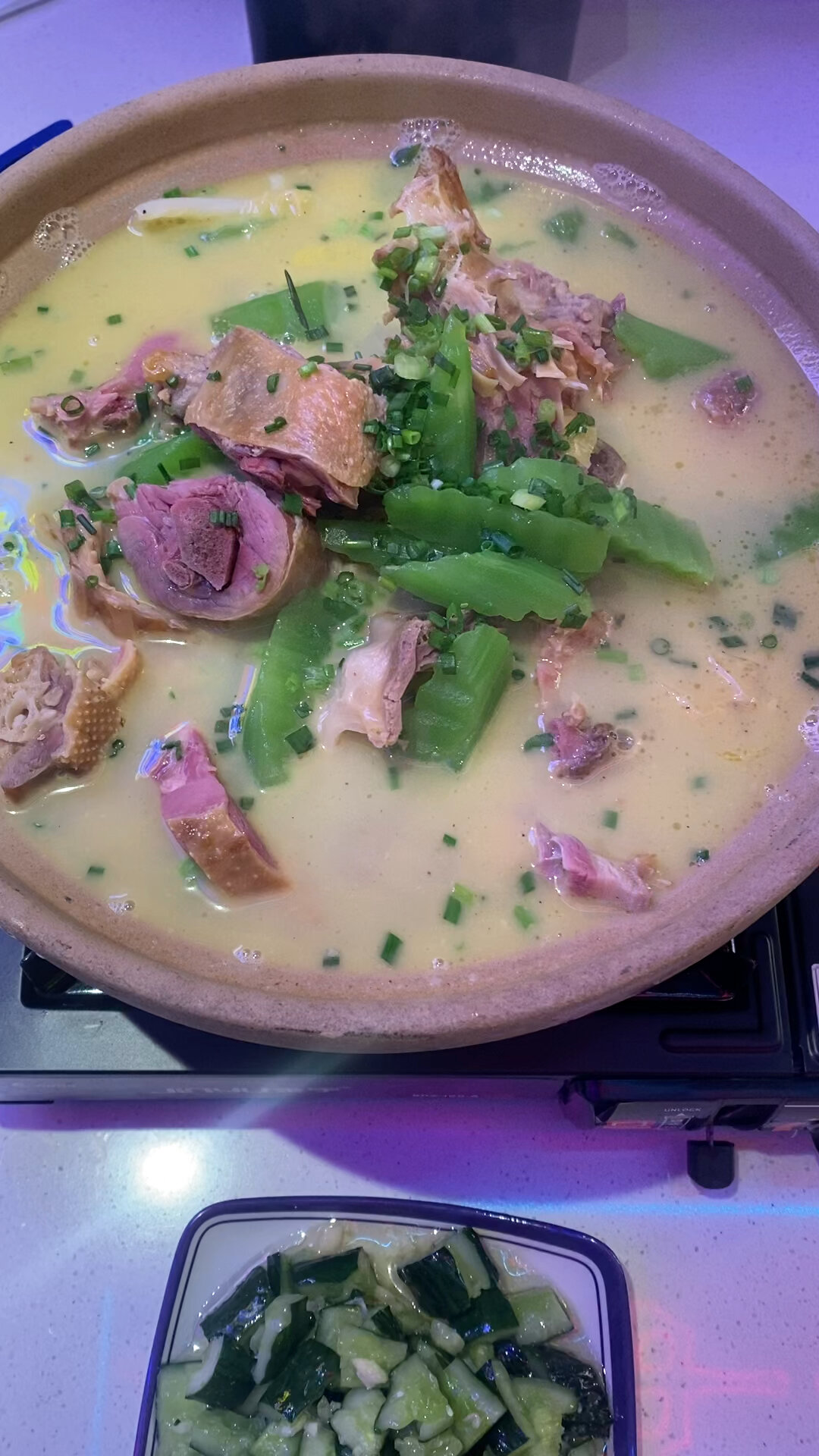 广式客家咸鹅煲