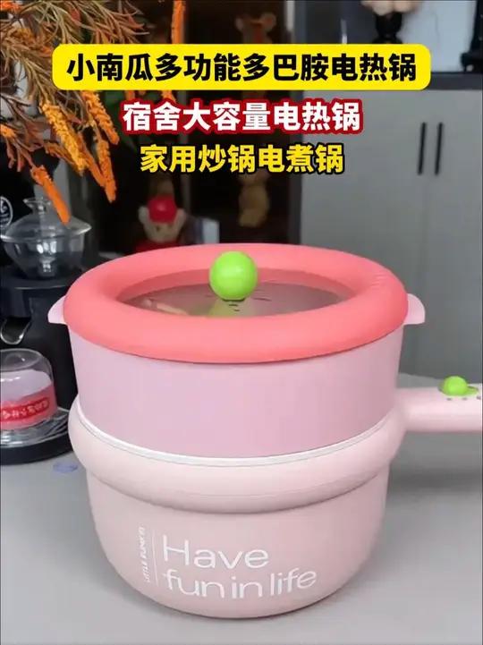这个电煮锅蒸煮焖炖炒一锅全包！