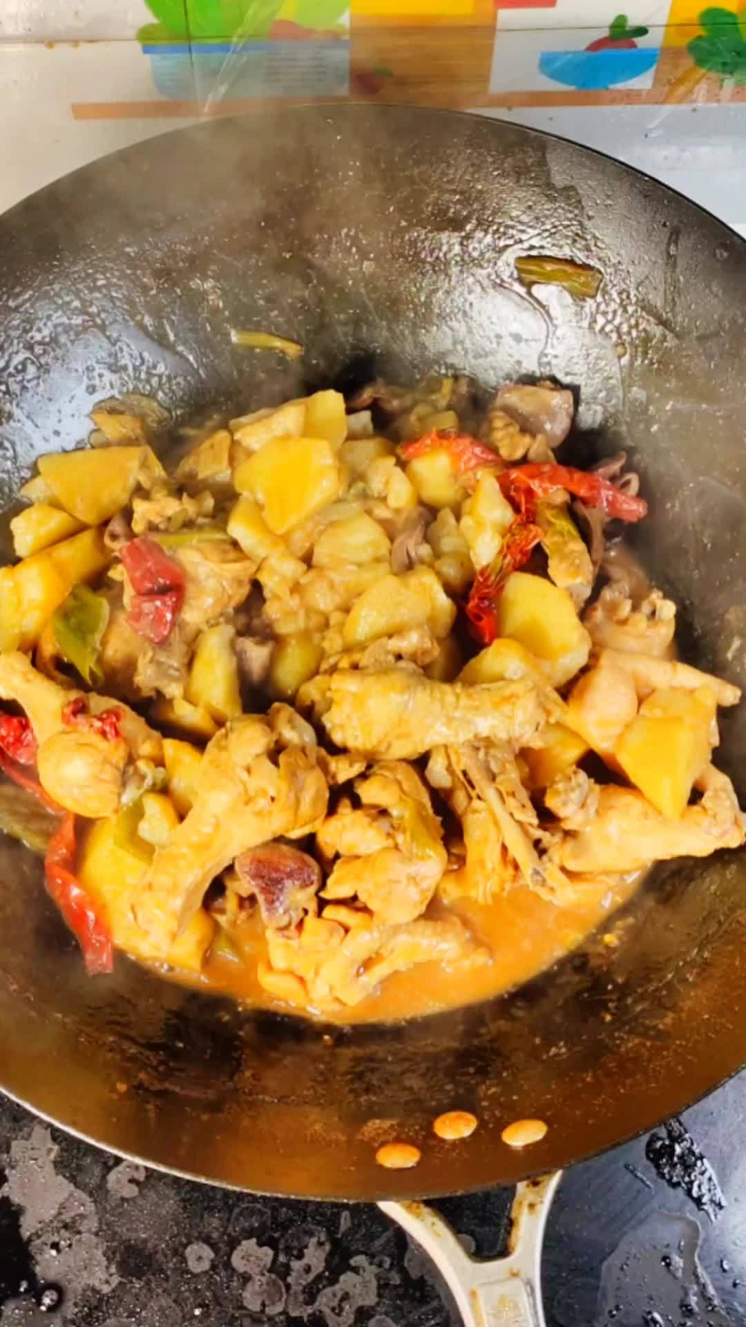 鸡杂炖土豆,好吃好做还下饭 家常菜 抖音美食推荐官 一起学做菜 好吃到停不下来 好东西一起