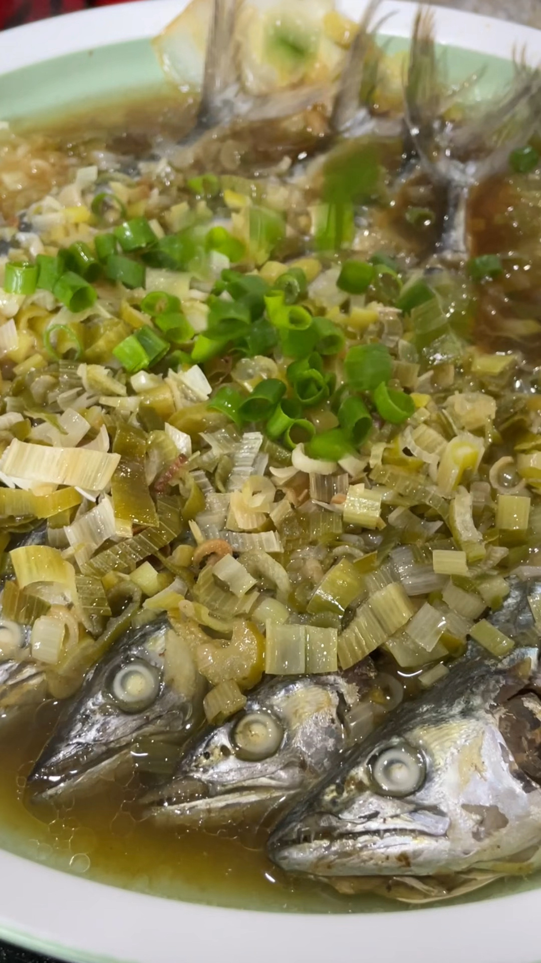 清蒸小鲅鱼