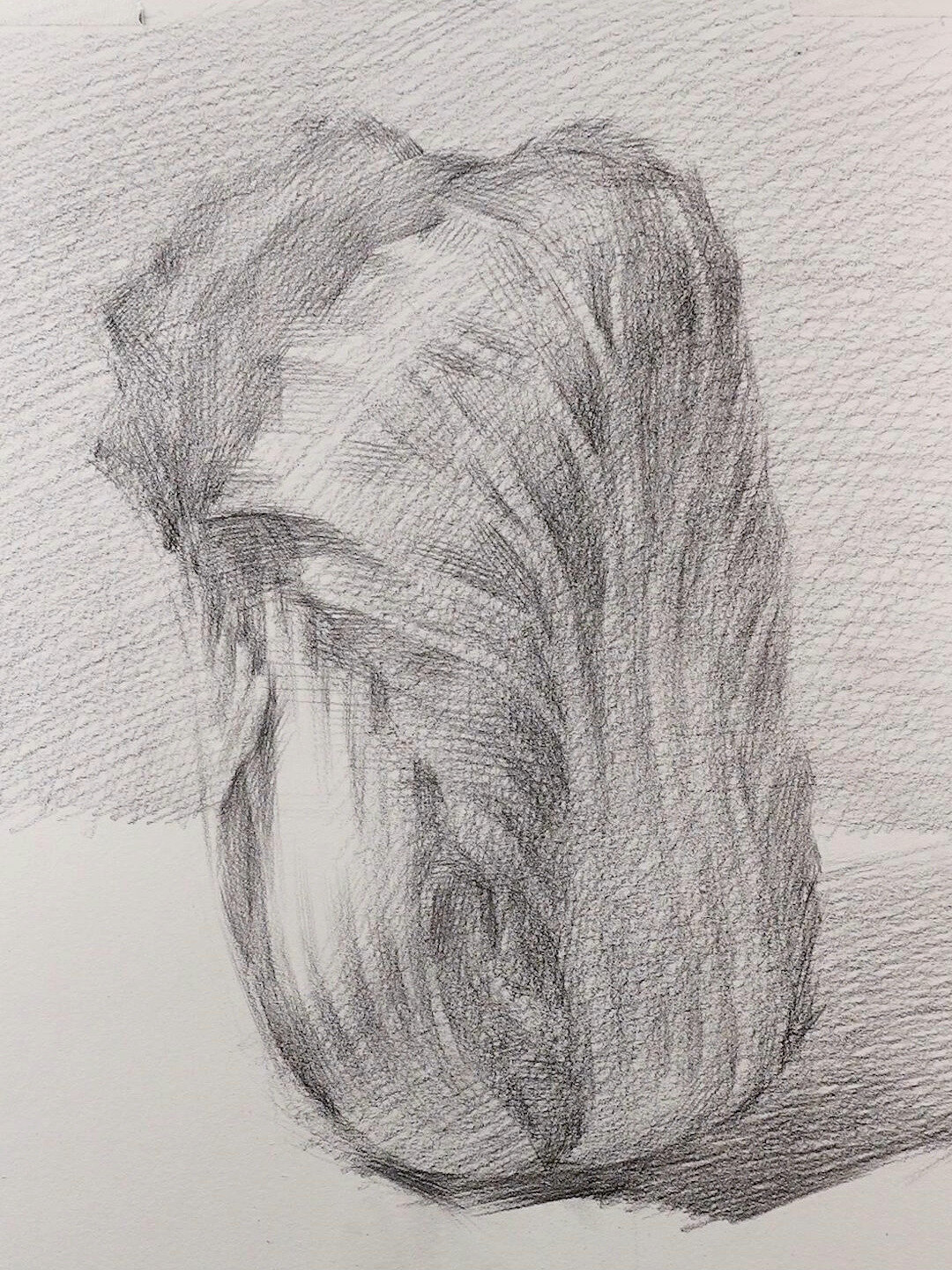 素描|轻松刻画最难素描单体之大白菜