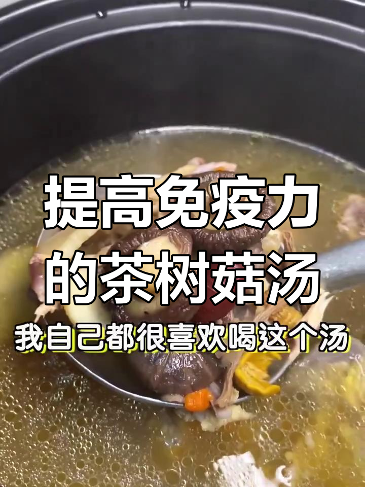 茶树菇鸡汤,提高免疫力,孕妇必试!