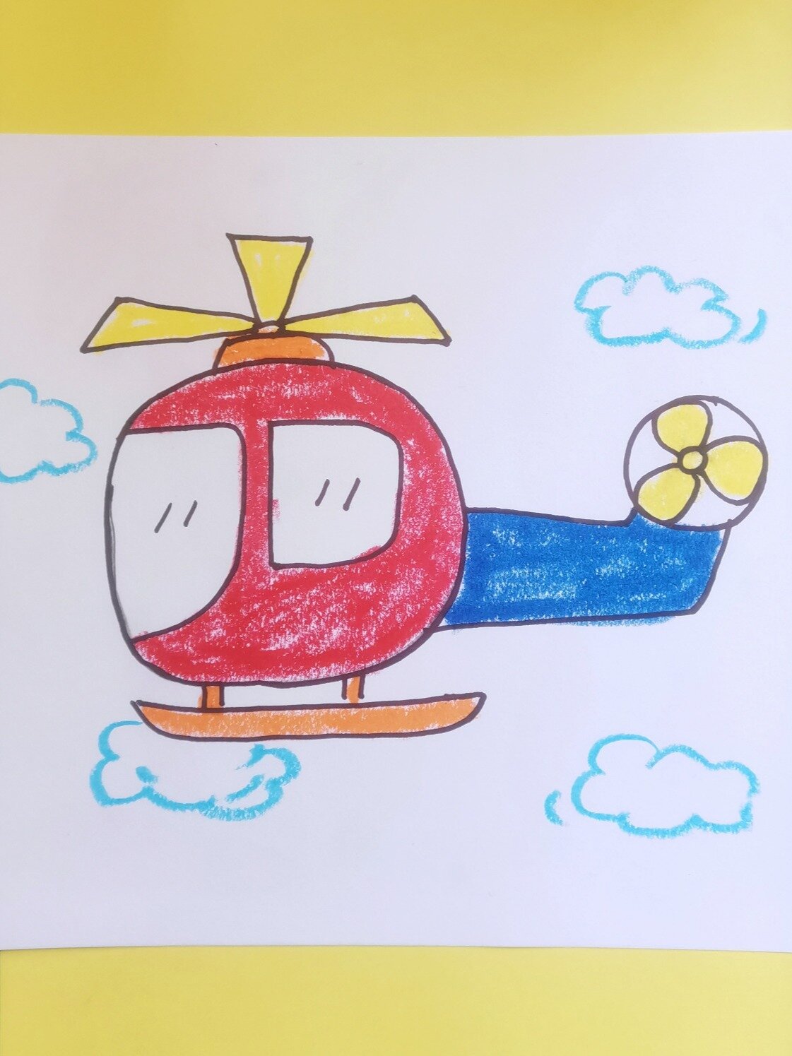 超级简单的儿童画|一起来画孩子喜欢的飞机