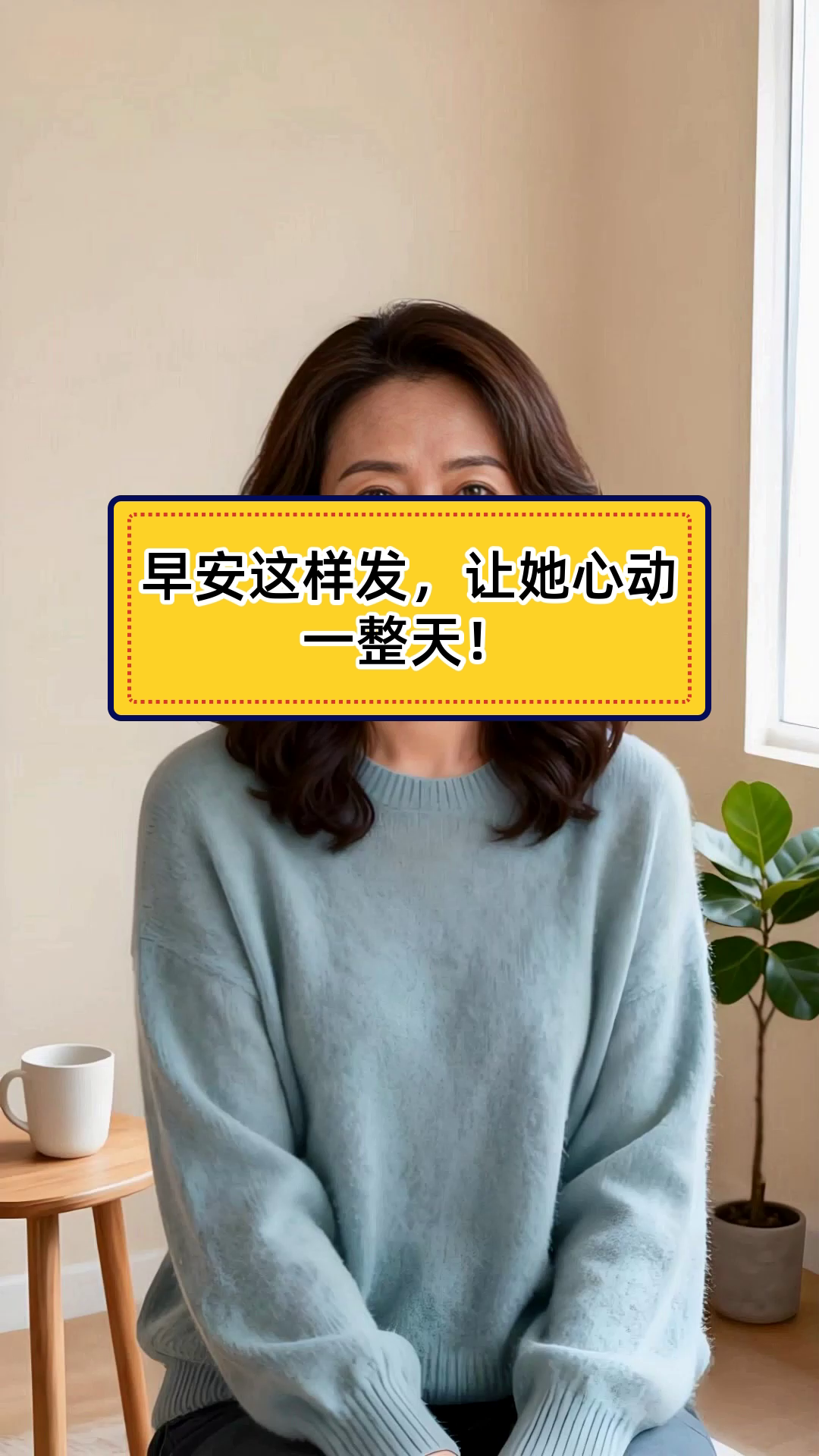 如何给喜欢的女生发早安