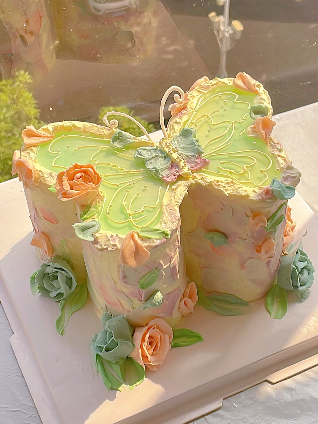 蝴蝶蛋糕制作教程