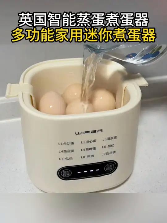 多功能蒸蛋煮蛋器全自动预约早餐机家用迷你蒸蛋器自动断电
