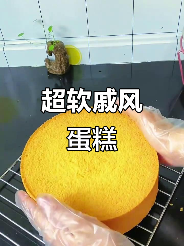 8寸戚风蛋糕，超软蓬松不塌陷，做法简单又完美