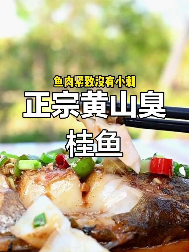 黄山臭桂鱼的传统腌制工艺