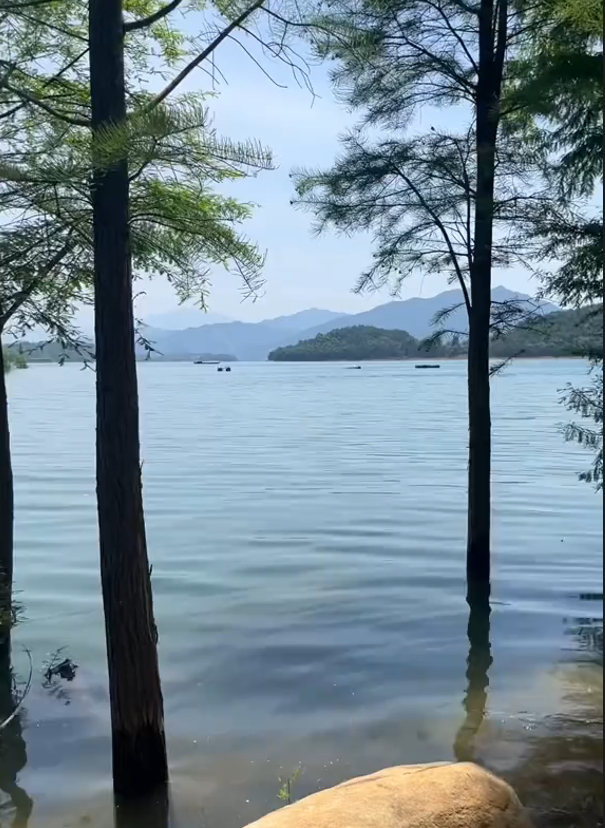 郴州人心中自己的“大理”,资兴白廊景区,免费不收门票。拍摄者:码头的烤三文鱼好吃