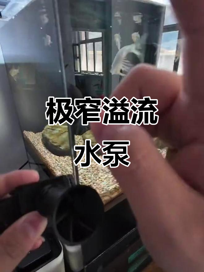 飞机引擎出水口,极窄溢流设计让鱼缸更美观