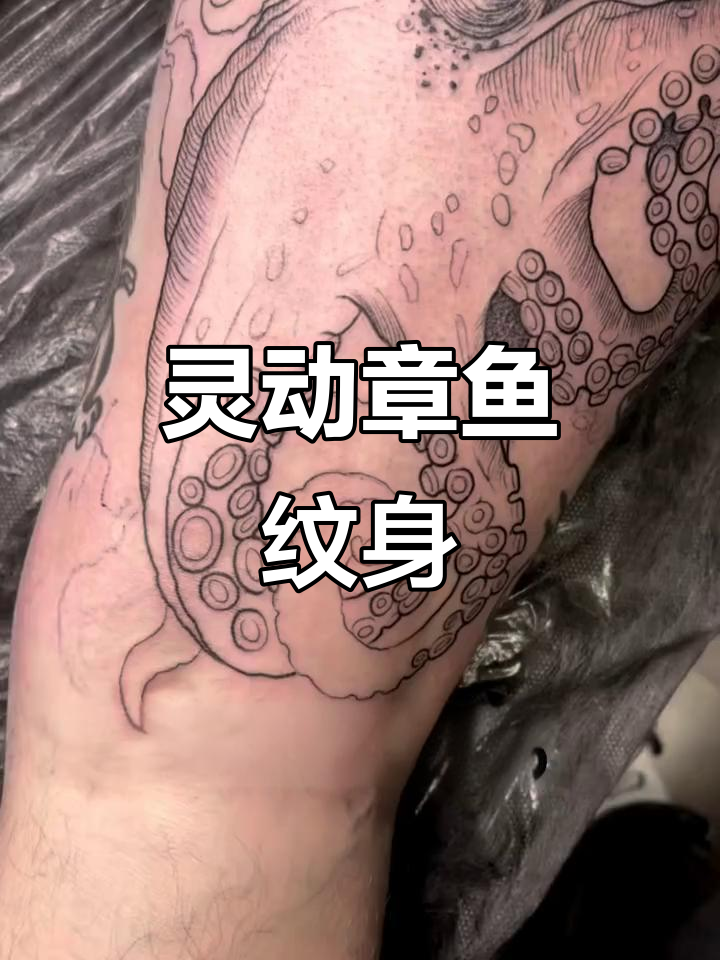 章鱼纹身，象征着灵活与未知的探索