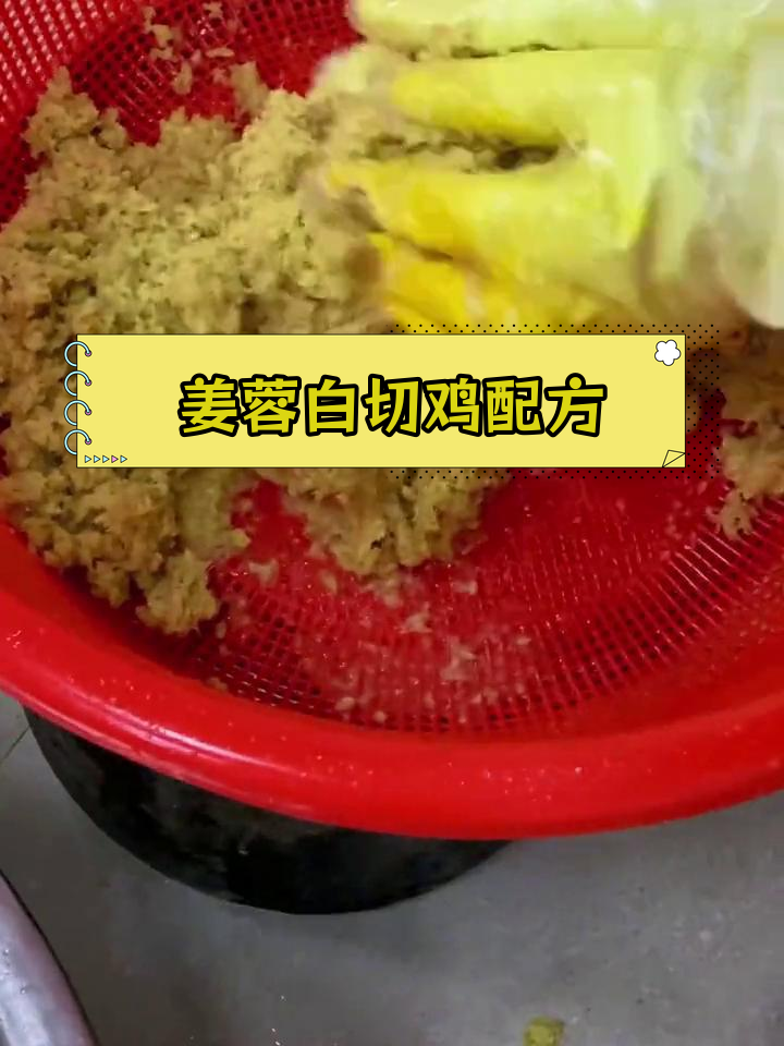 白切鸡与姜蓉的完美搭配,秘方公开!