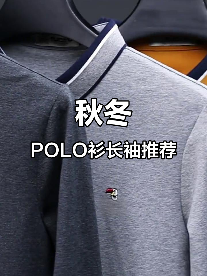 秋季男士POLO衫长袖T恤,多色可选,阳光帅气必备