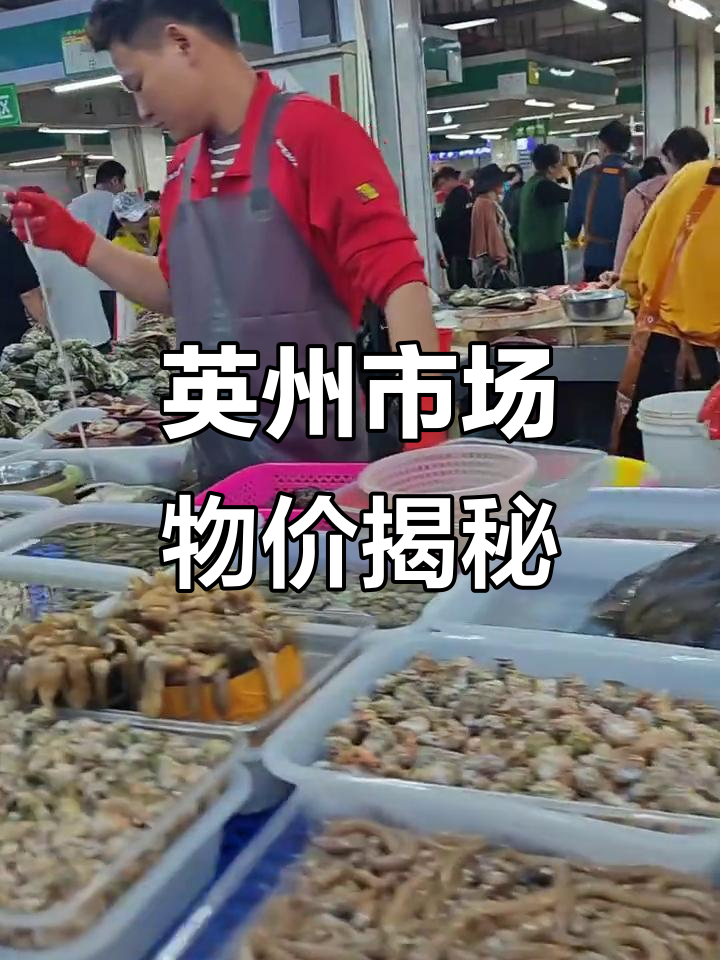 英州农贸市场大采购，皮皮虾、黑虎虾价格如何？